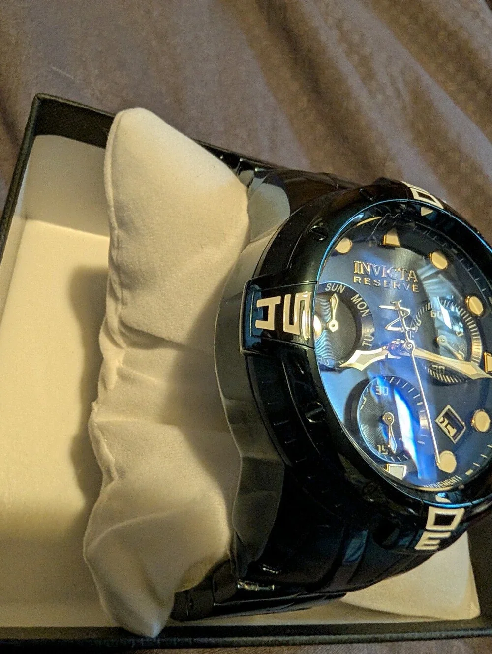 Invicta Watch Model 33297 RESERVE SEA EXCURSION BLUE-LABEL 50mm